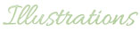 watercolor text